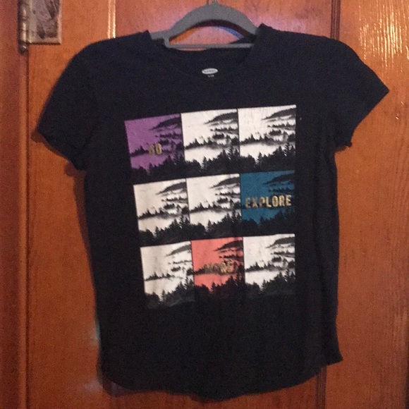 girls 14 old navy tee shirt - Picture 1 of 3